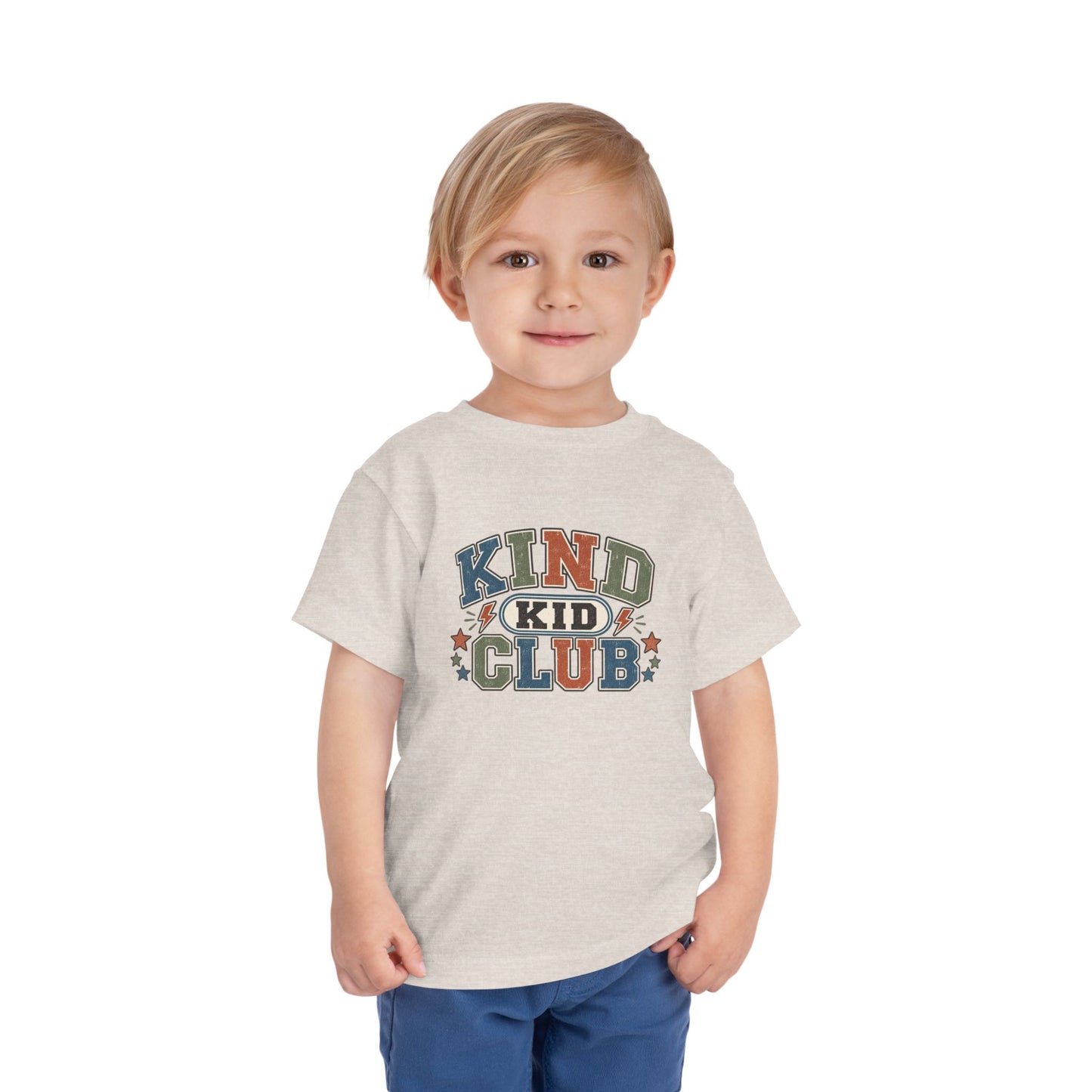 Kind Kid Club Toddler Tee — Retro Vintage Children's Shirt