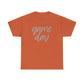 Game Day- Grey Text Script Tee