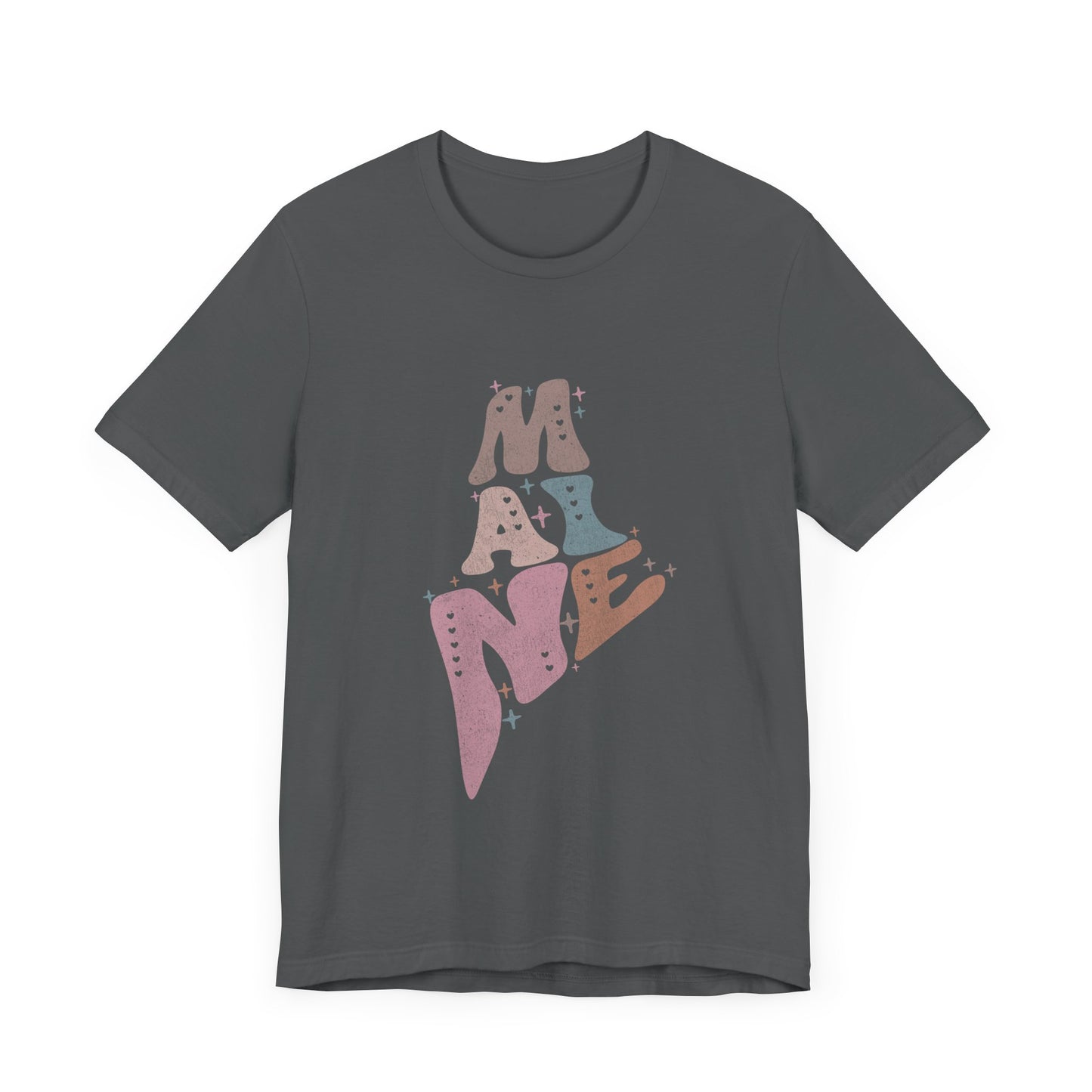 Maine State Tee Unisex Jersey Short Sleeve Tee