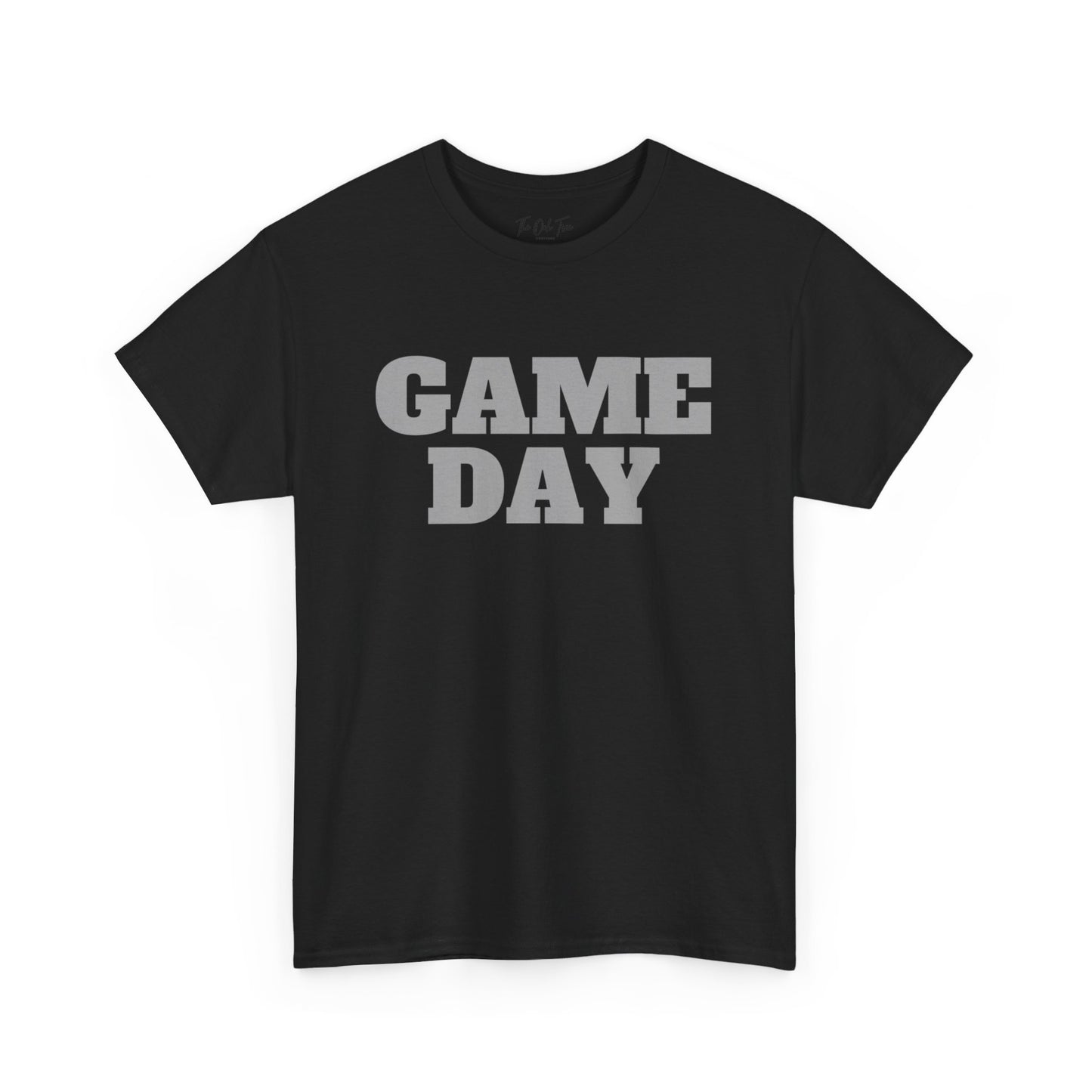 Game Day- Grey Text Tee