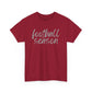 Football Season- Grey Text Tee