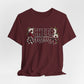 Cheer Mom T-Shirt — Floral Pom Pom Cheerleader Mom Tee
