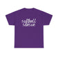 Softball Season- White Text Tee