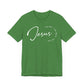 Jesus The Way. The Truth. The Life. Unisex Jersey Short Sleeve Tee
