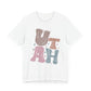 Utah State Tee Unisex Jersey Short Sleeve Tee