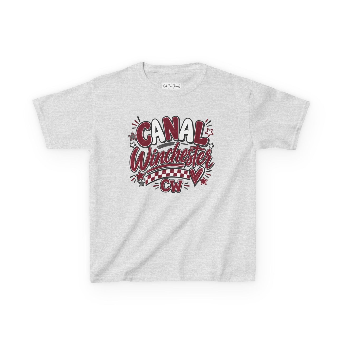 Kids Tee — Canal Winchester Graphic Tee — Retro Town Pride CW T‑Shirt