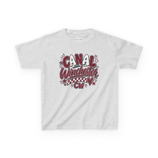 Kids Tee — Canal Winchester Graphic Tee — Retro Town Pride CW T‑Shirt