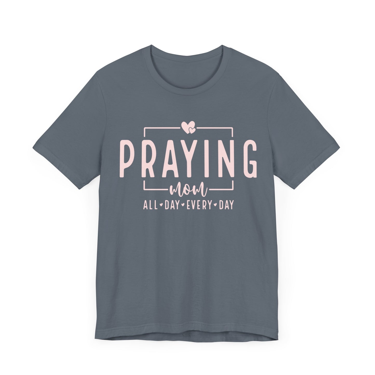 Praying Mom Unisex Jersey Short Sleeve Tee