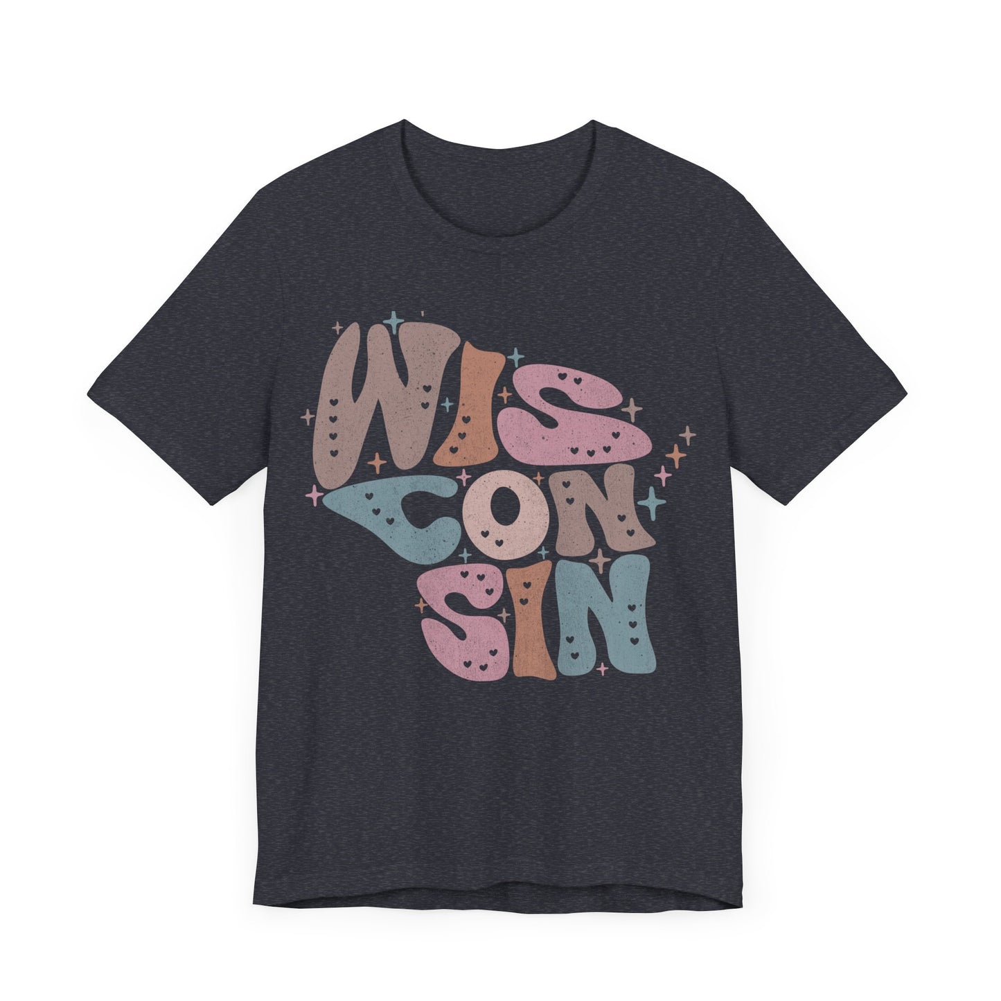 Wisconsin State Tee Unisex Jersey Short Sleeve Tee