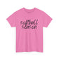 Softball Season- Black Text Tee