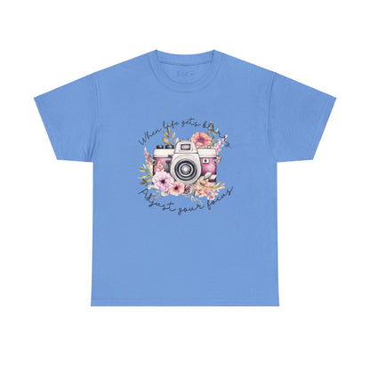 Adjust Your Focus Unisex Heavy Cotton Tee