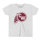 Youth Tee — CW Athetic Logo Graphic