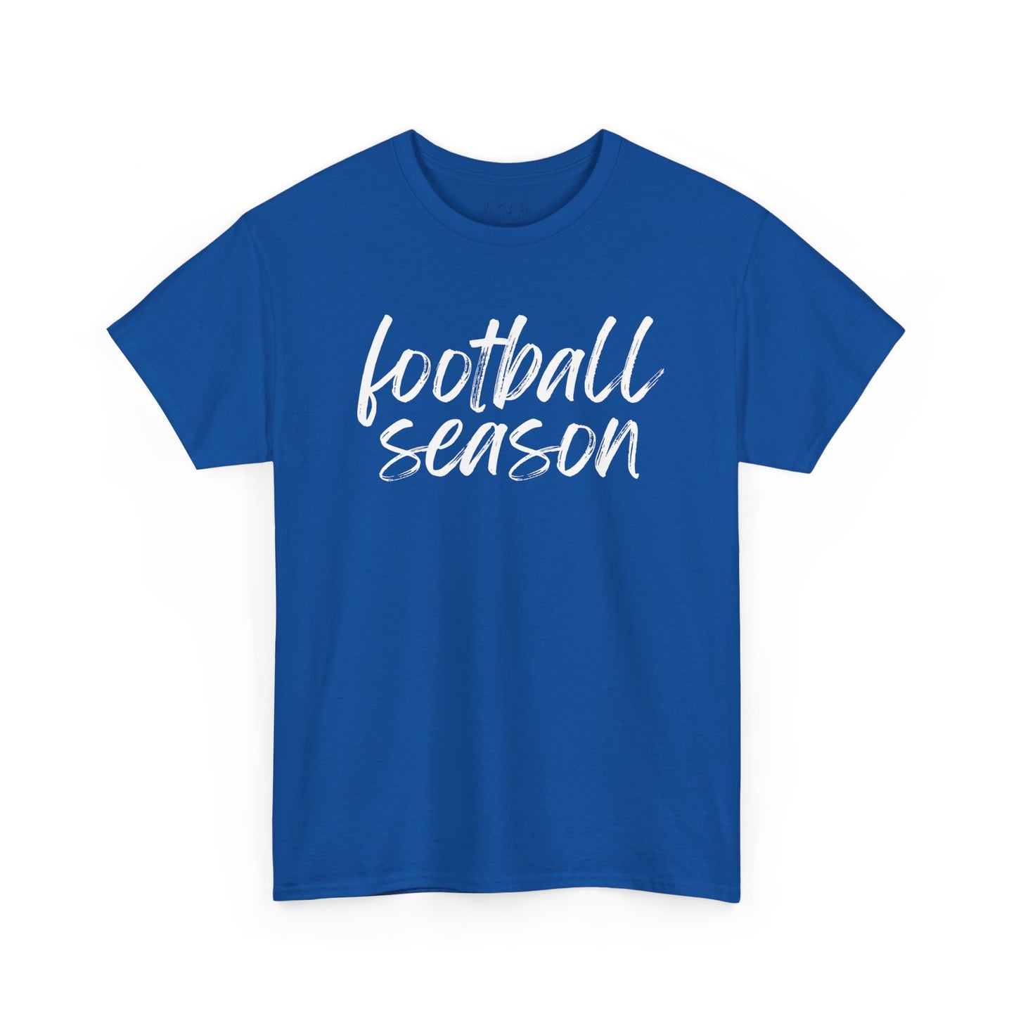 Football Season- White Text Tee