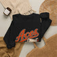 Amanda-Clearcreek Aces Vintage Card Crewneck Sweatshirt