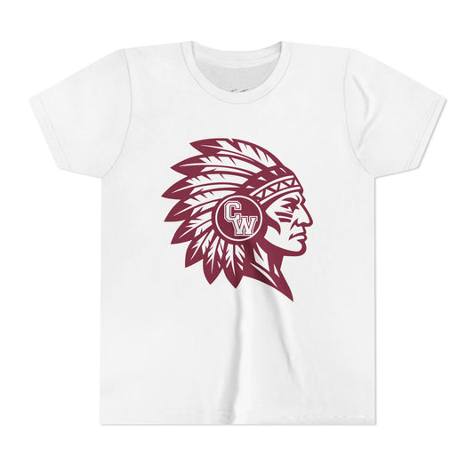 Youth Tee - CW Indians Logo Kids Shirt