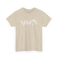 Sports- White Text Tee