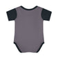 Baby Bodysuit — Football & Bow Pattern Infant Onesie (Cute Game Day Outfit)