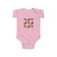Baby Football & Bow Bodysuit — Cute Game Day Infant Onesie
