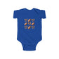 Baby Football & Bow Bodysuit — Cute Game Day Infant Onesie