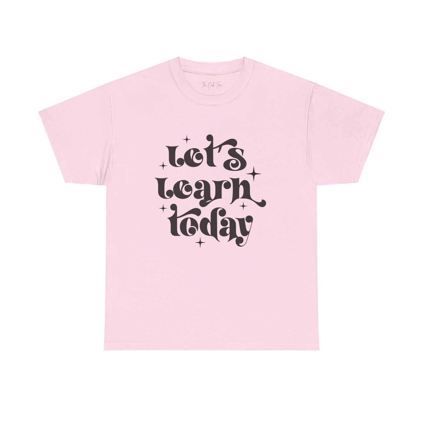 Let's Learn Today Unisex Heavy Cotton Tee