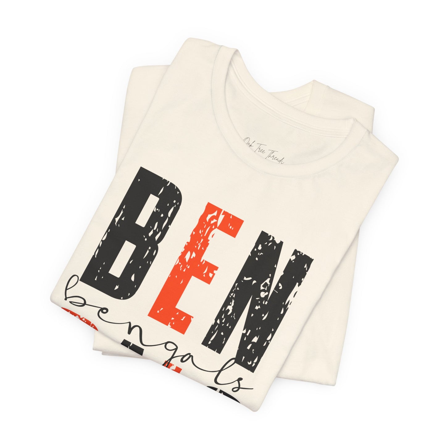 Cincinnati Game Day Football Bella+Canvas Tee