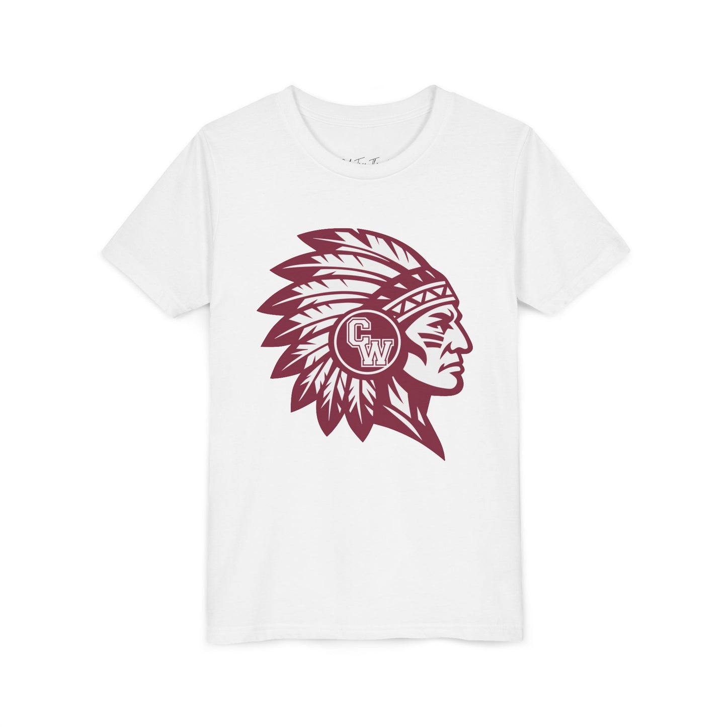 Youth Tee - CW Indians Logo Kids Shirt