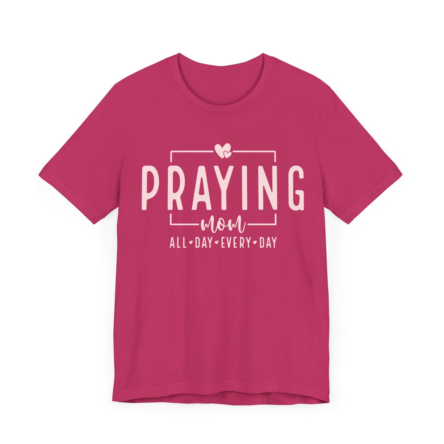 Praying Mom Unisex Jersey Short Sleeve Tee