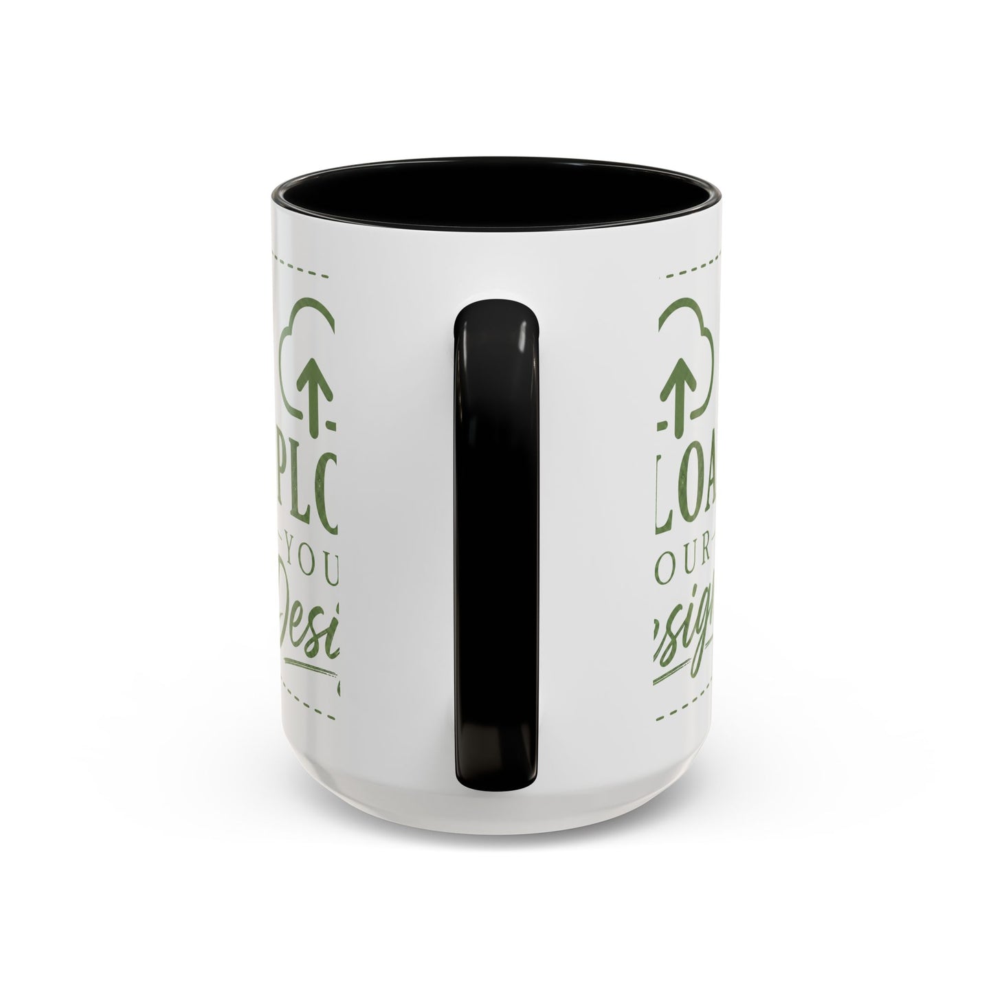Custom Accent Coffee Mug – Custom Upload Design Ceramic Mug (11oz & 15oz)