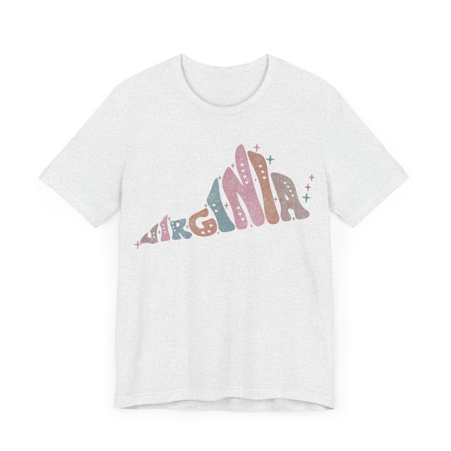 Virginia State Tee Unisex Jersey Short Sleeve Tee