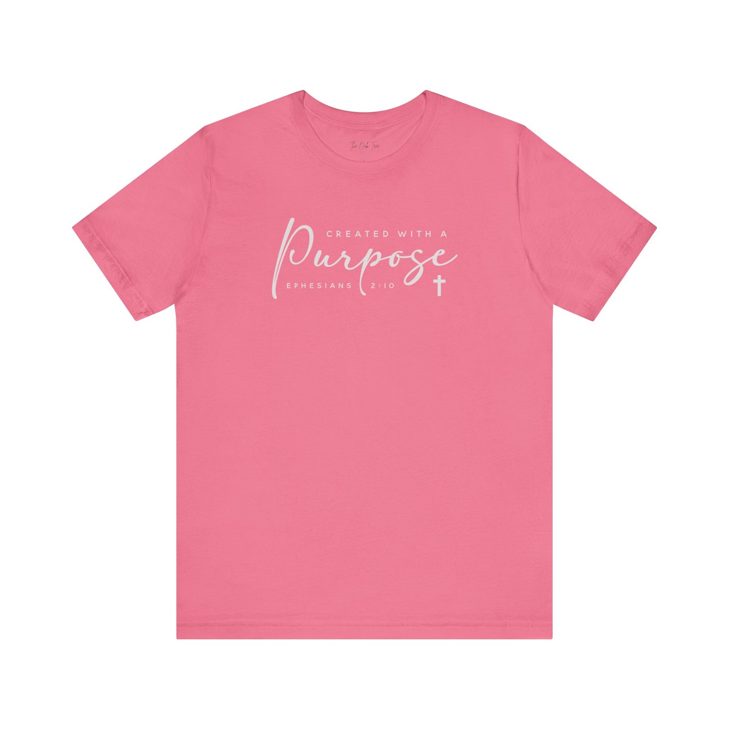 Created With a Purpose Unisex Jersey Short Sleeve Tee