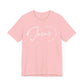 Jesus The Way. The Truth. The Life. Unisex Jersey Short Sleeve Tee