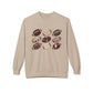 Vintage Pattern Football Crewneck Sweatshirt