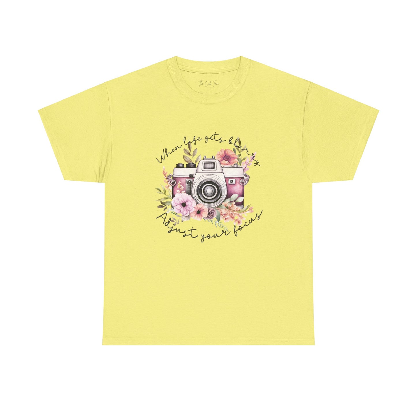Adjust Your Focus Unisex Heavy Cotton Tee
