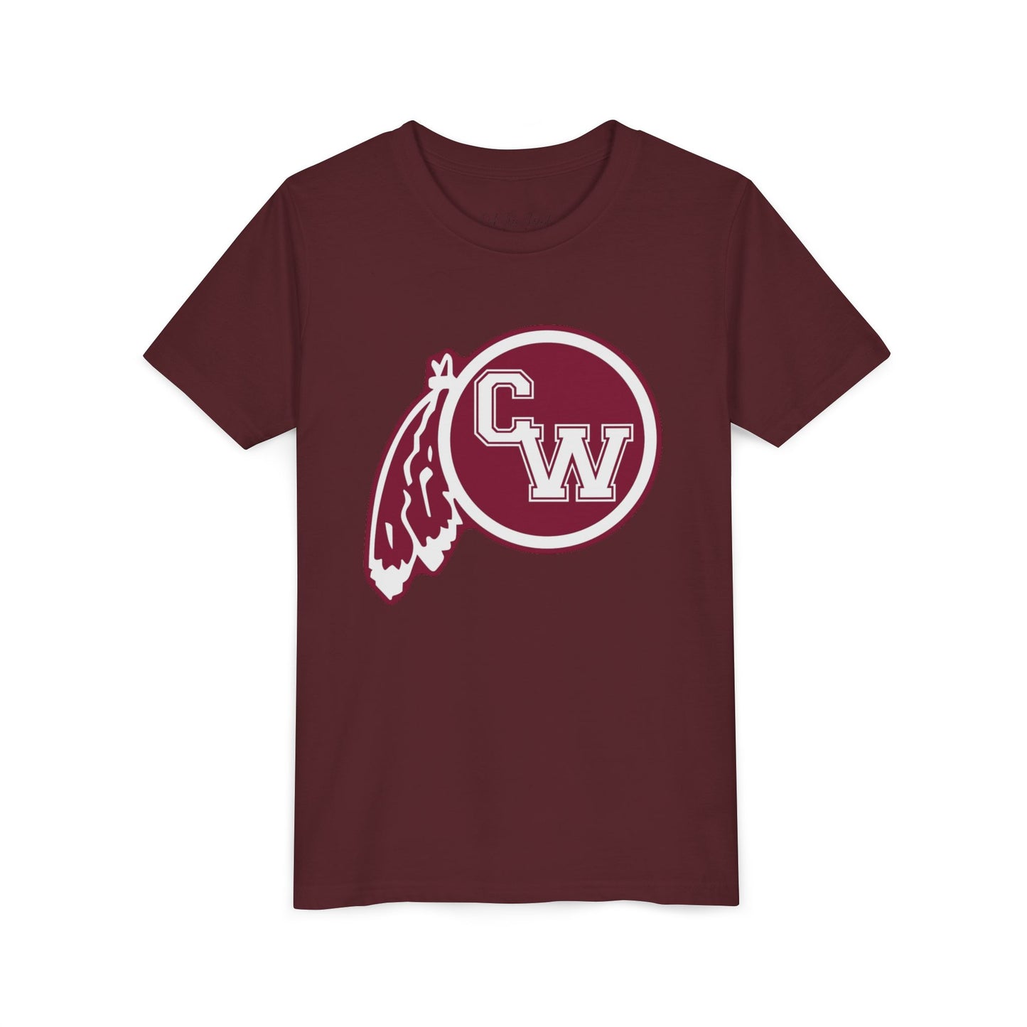 Youth Tee — CW Athetic Logo Graphic