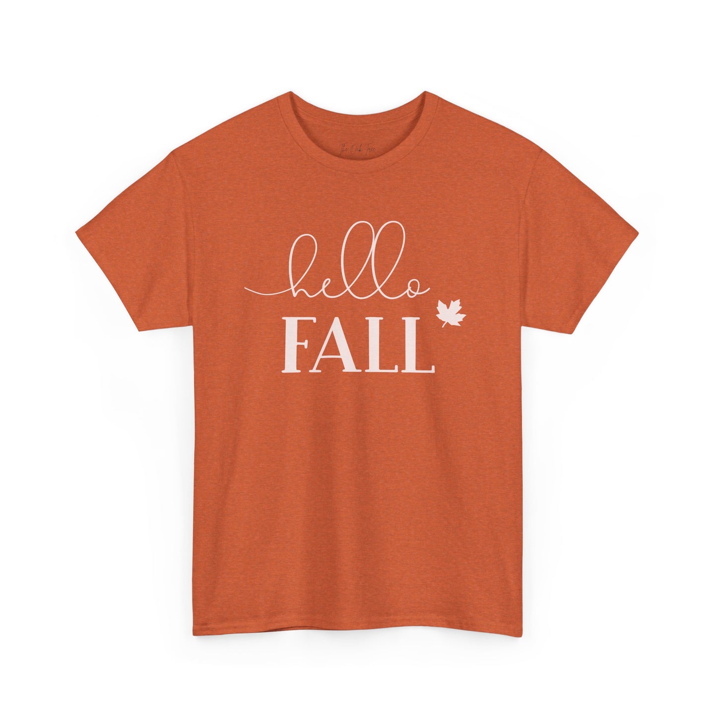 Hello Fall Unisex Heavy Cotton Tee