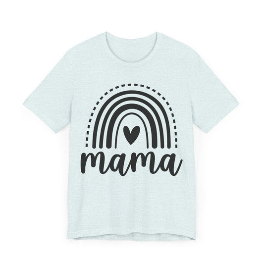 Mama Rainbow Unisex Jersey Short Sleeve Tee