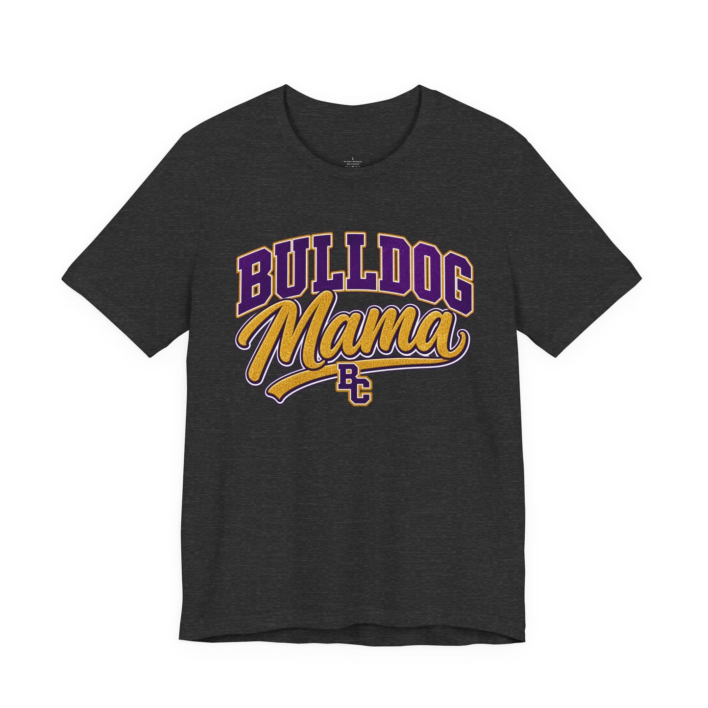 Bulldog Mama T-Shirt — Proud Team Mom Graphic Tee