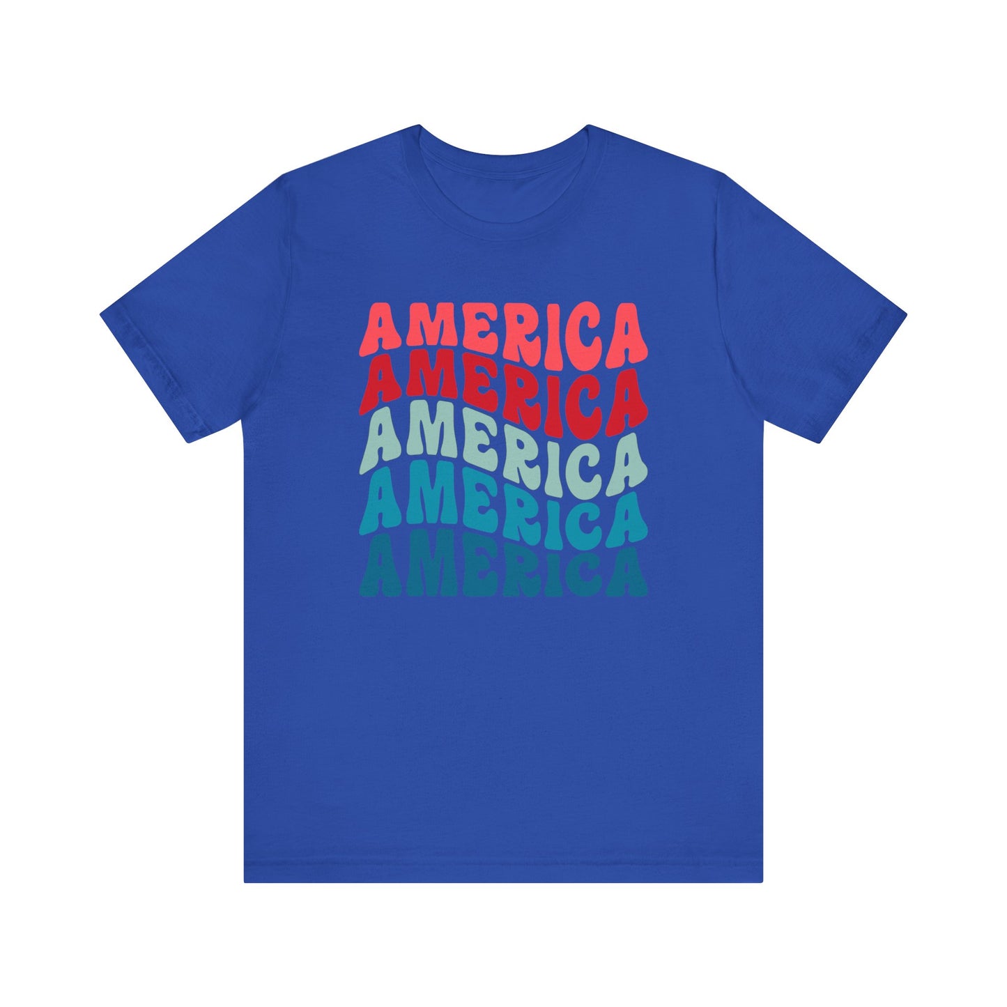 America x5 Unisex Jersey Short Sleeve Tee