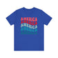 America x5 Unisex Jersey Short Sleeve Tee