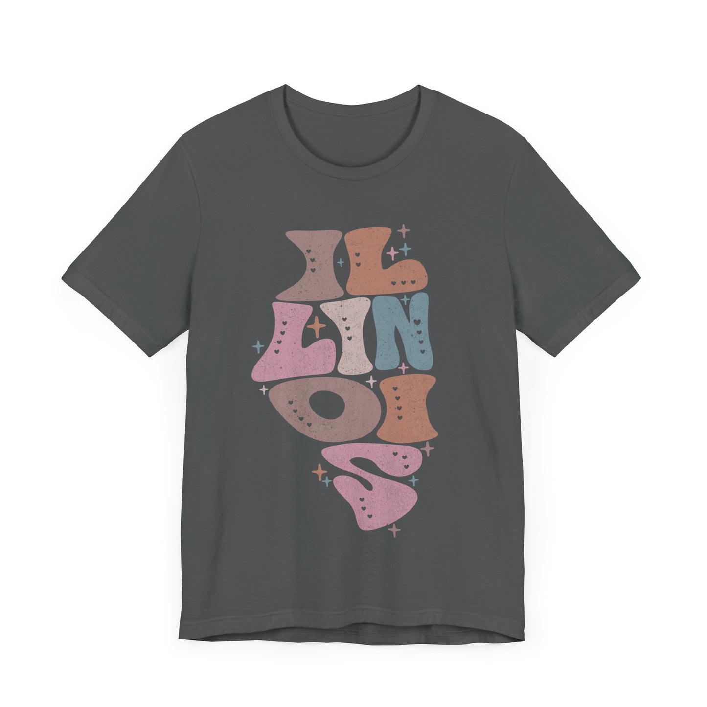 Illinois State Tee Unisex Jersey Short Sleeve Tee