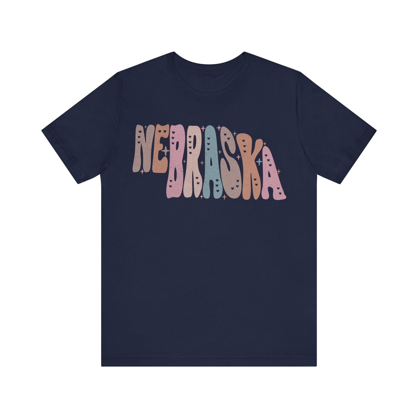 Nebraska State Tee Unisex Jersey Short Sleeve Tee