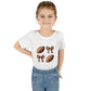 Baby Bodysuit — Football & Bow Pattern Infant Onesie (Cute Game Day Outfit)
