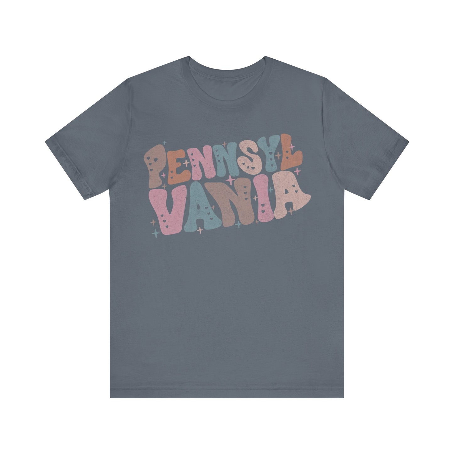 Pennsylvania State Tee Unisex Jersey Short Sleeve Tee