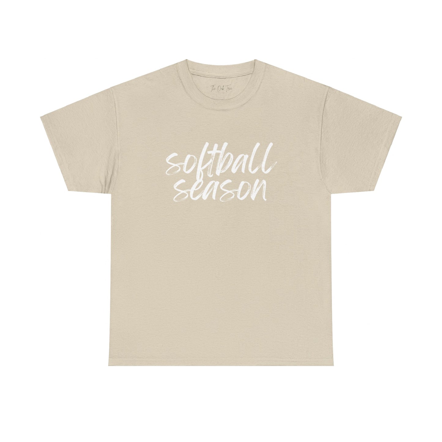 Softball Season- White Text Tee