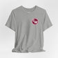 CW Circle Logo T‑Shirt – Maroon Chest Emblem Tee
