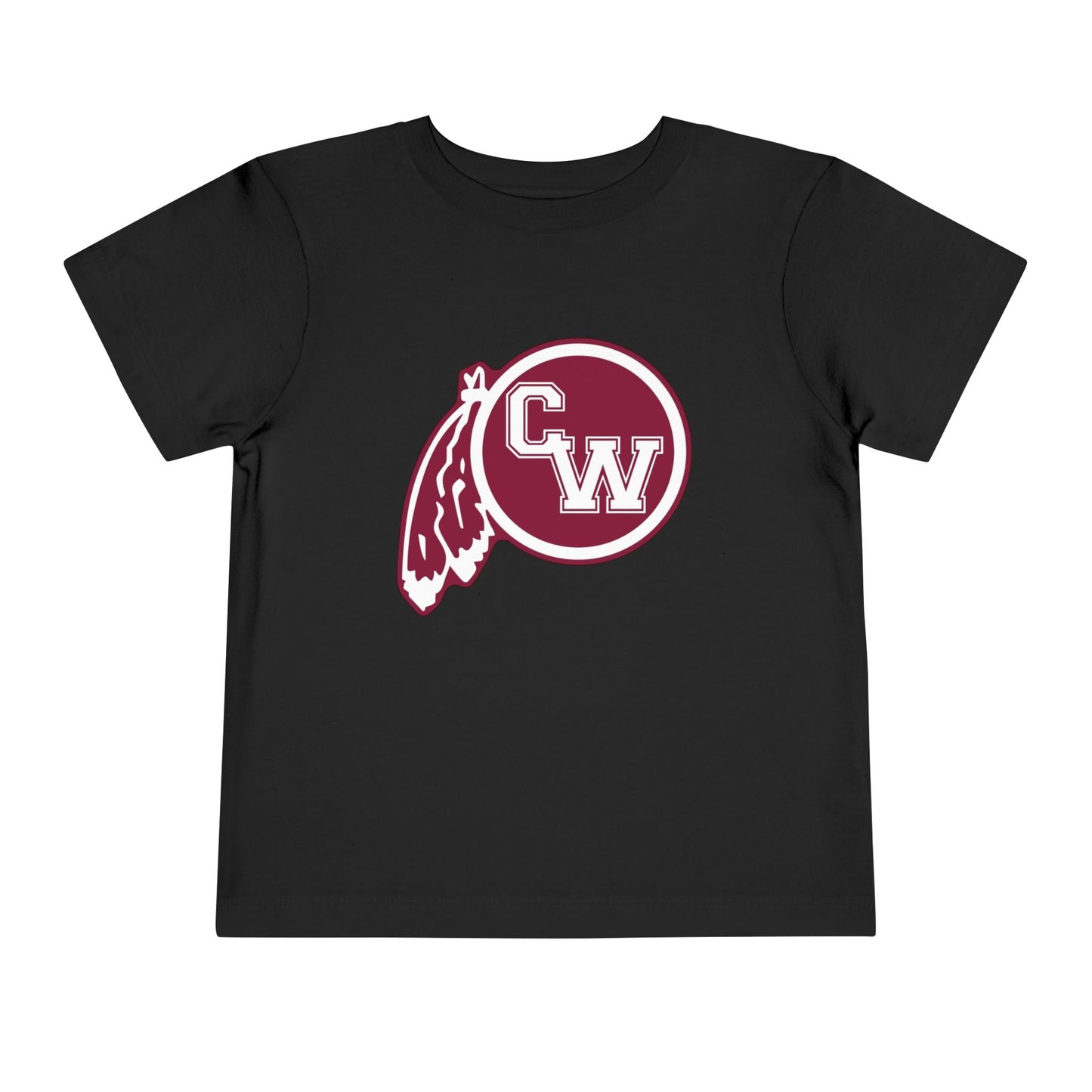 CW Athletic Logo Toddler Tee — Kids School Spirit Shirt
