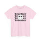 Teacher Teacher Tee Unisex Heavy Cotton Tee