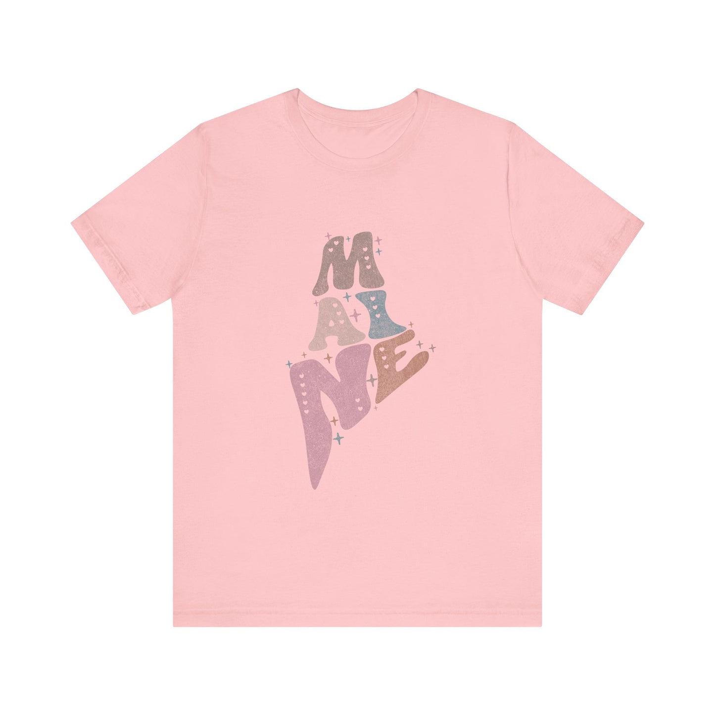 Maine State Tee Unisex Jersey Short Sleeve Tee