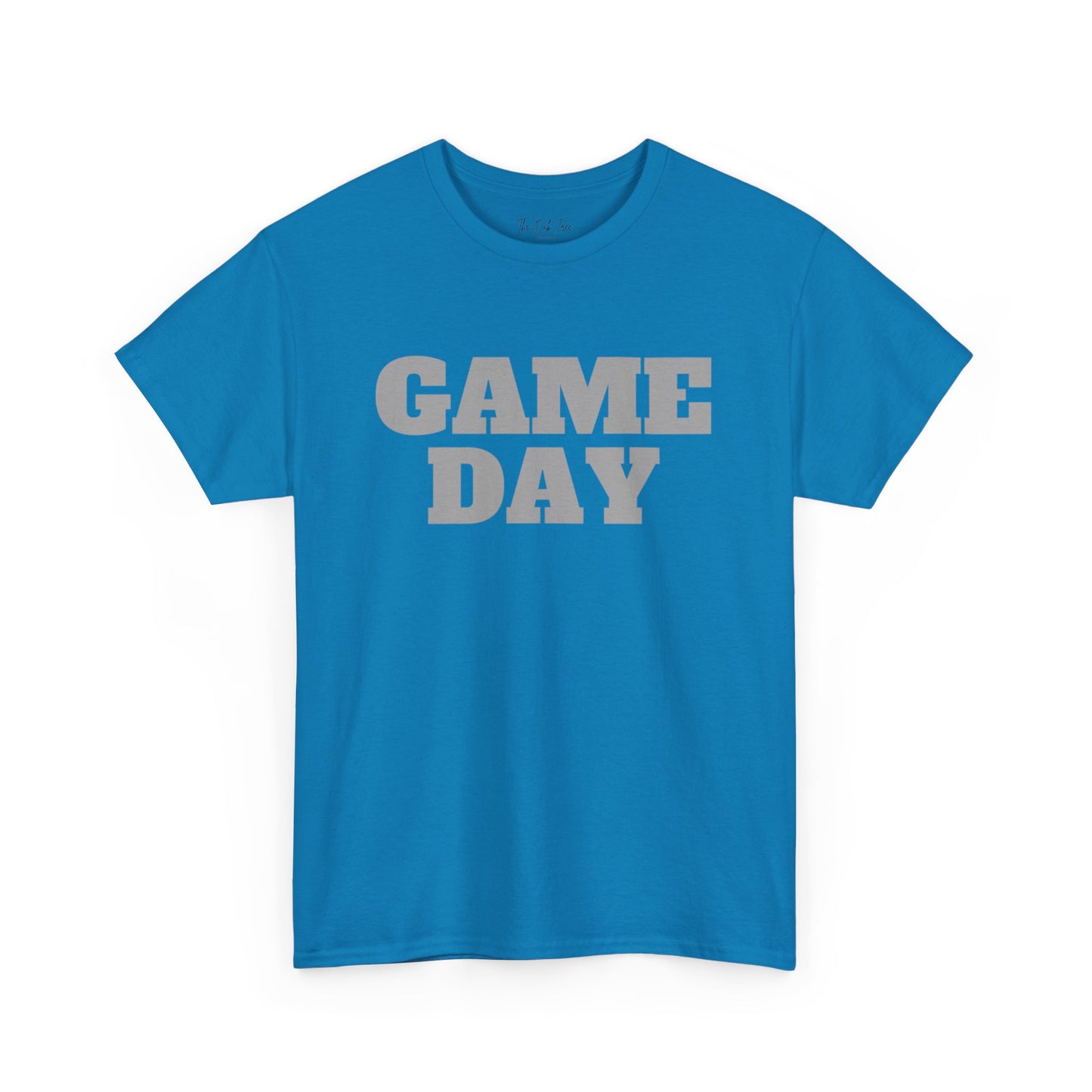 Game Day- Grey Text Tee
