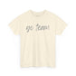 Go Team- Grey Text Tee